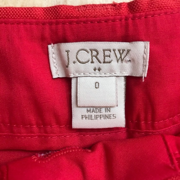 J. Crew: Coral 4” Scalloped Shorts - Picture 3 of 4